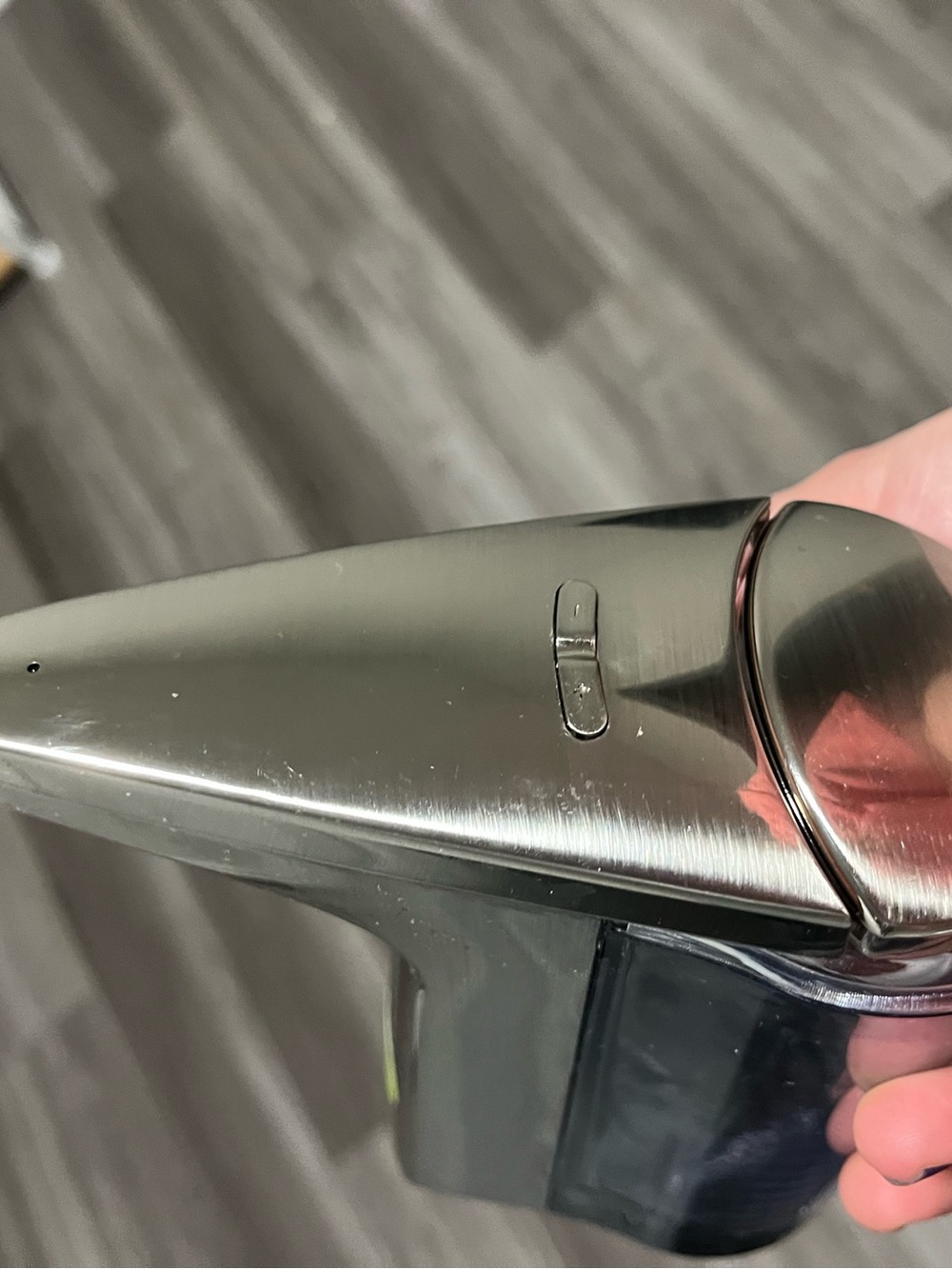 simplehuman Brushed Nickel Touchless 8 oz. Sensor Soap Dispenser - Picture 5 of 7